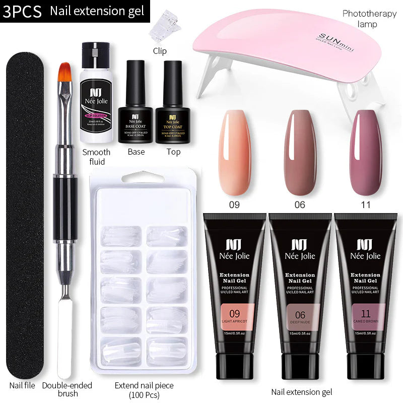 15Ml Nail Extension Adhesive Kit UV Gel
