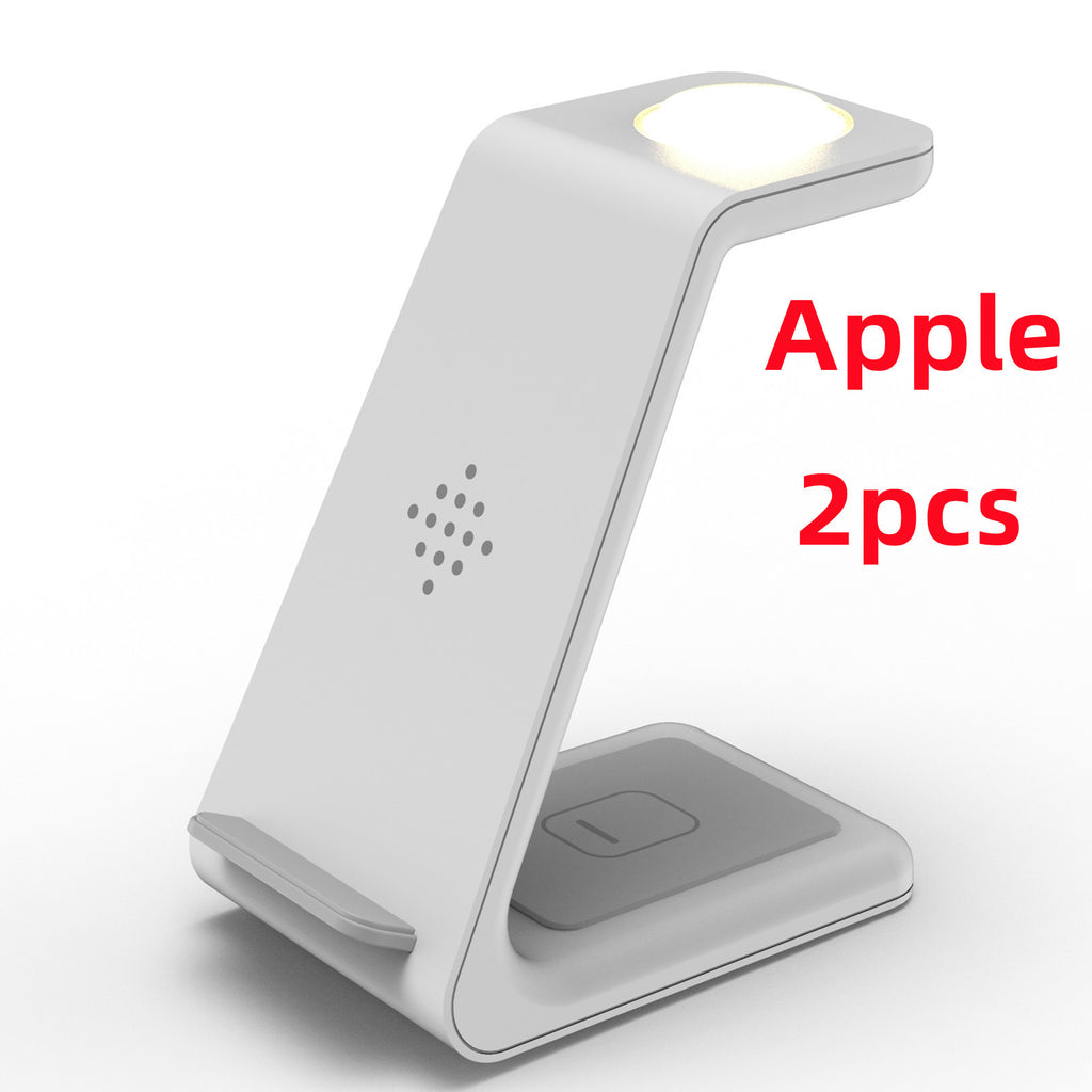 3-in-1 Wireless Charging Station – Fast Charge Dock for Phone, Watch & Earbuds