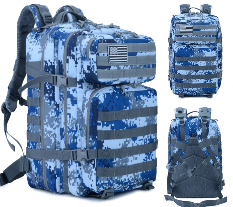 50L Tactical Outdoor Mountaineering Backpack – Military-Grade Travel & Survival Gear