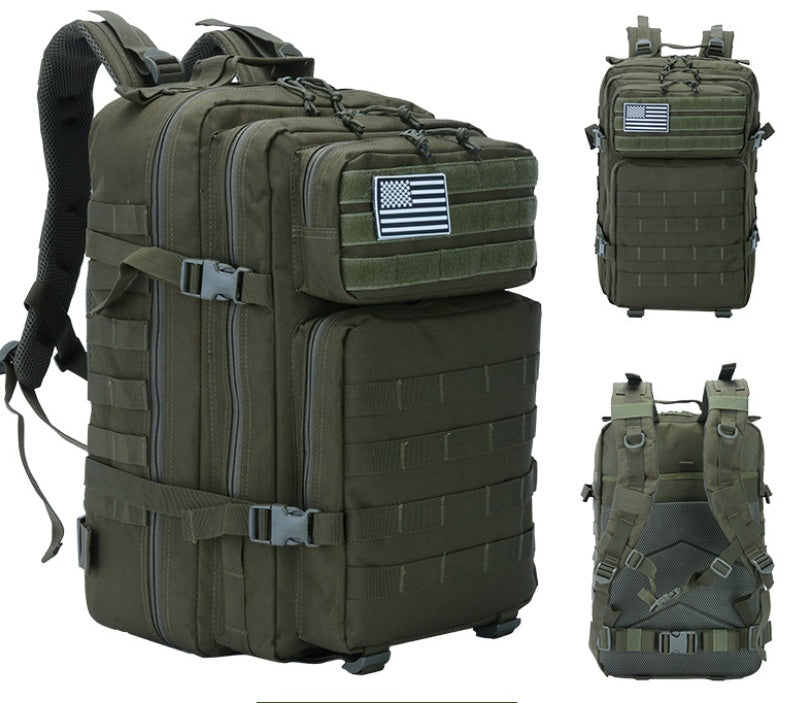 50L Tactical Outdoor Mountaineering Backpack – Military-Grade Travel & Survival Gear
