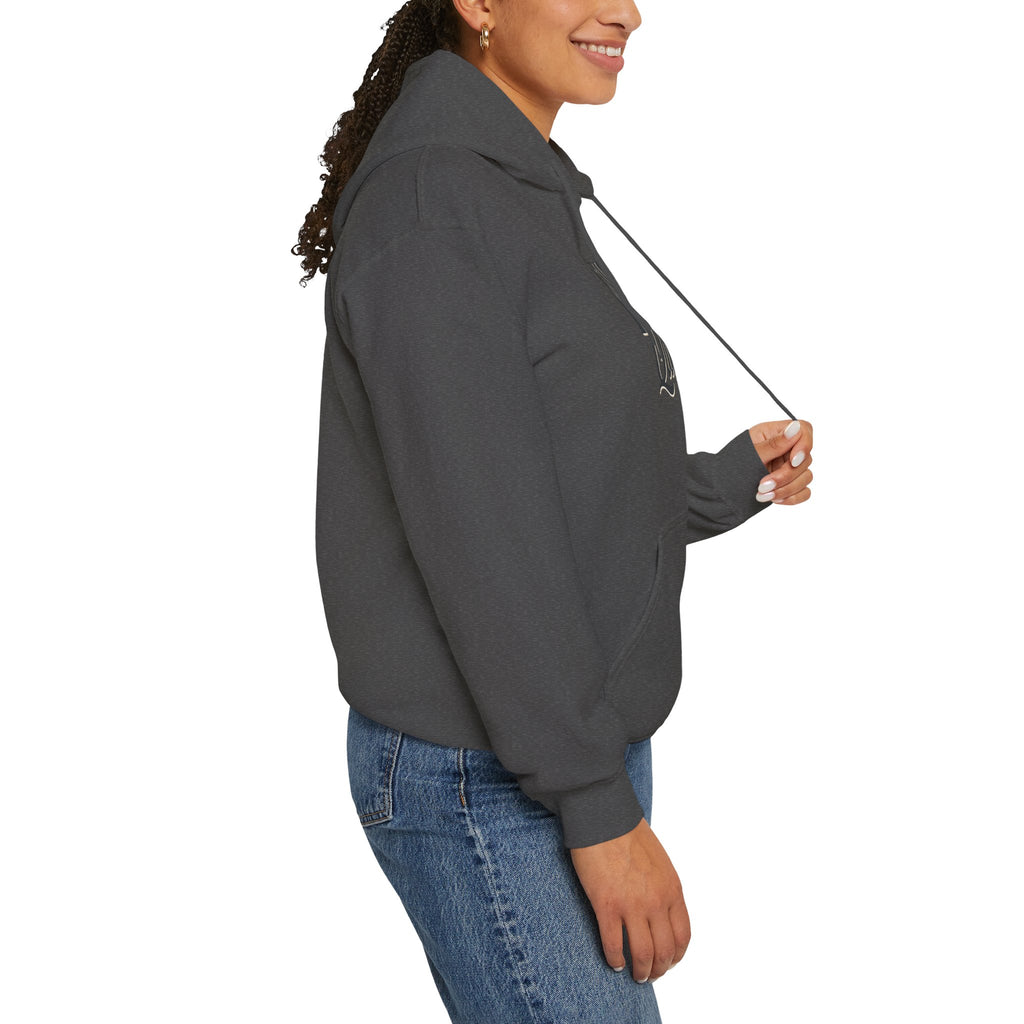 Oversized fleece hoodie cozy winter outfit
