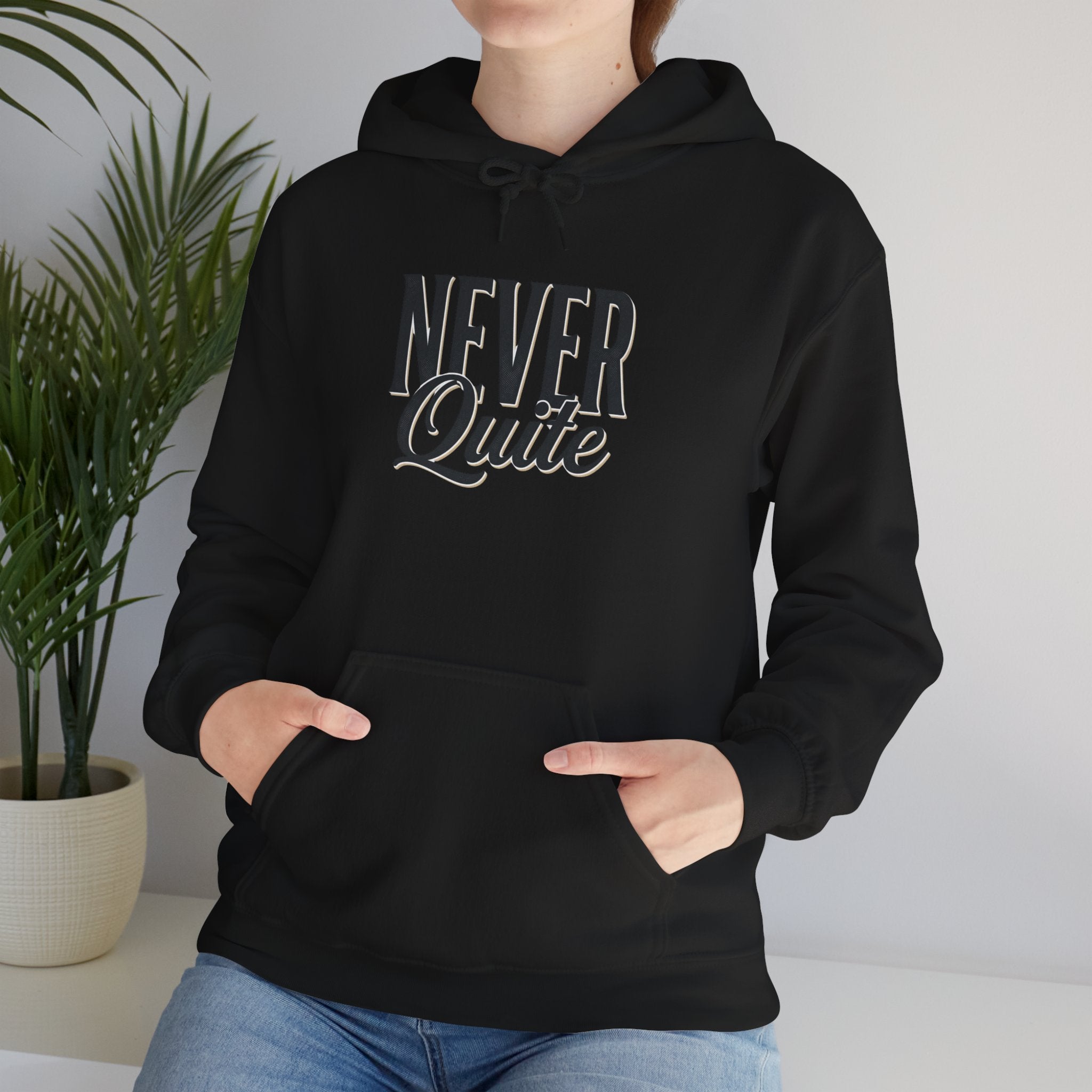 Oversized fleece hoodie cozy winter outfit