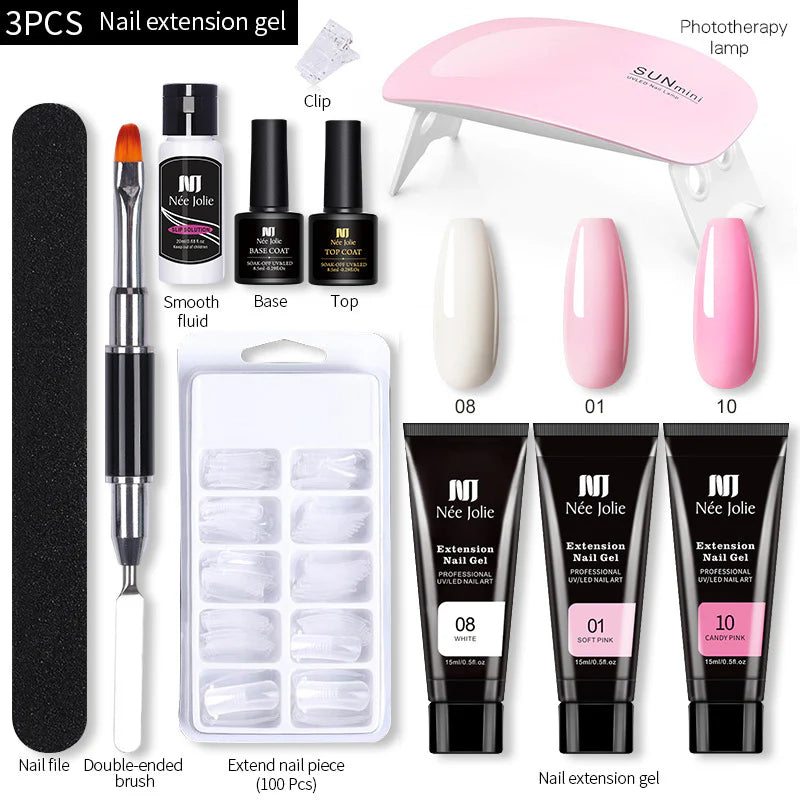15Ml Nail Extension Adhesive Kit UV Gel