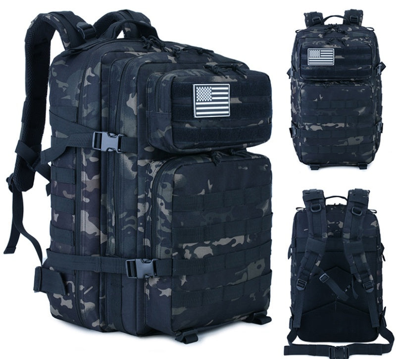 50L Tactical Outdoor Mountaineering Backpack – Military-Grade Travel & Survival Gear