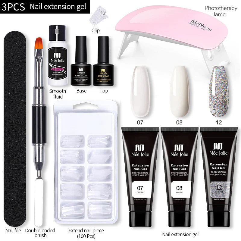 15Ml Nail Extension Adhesive Kit UV Gel