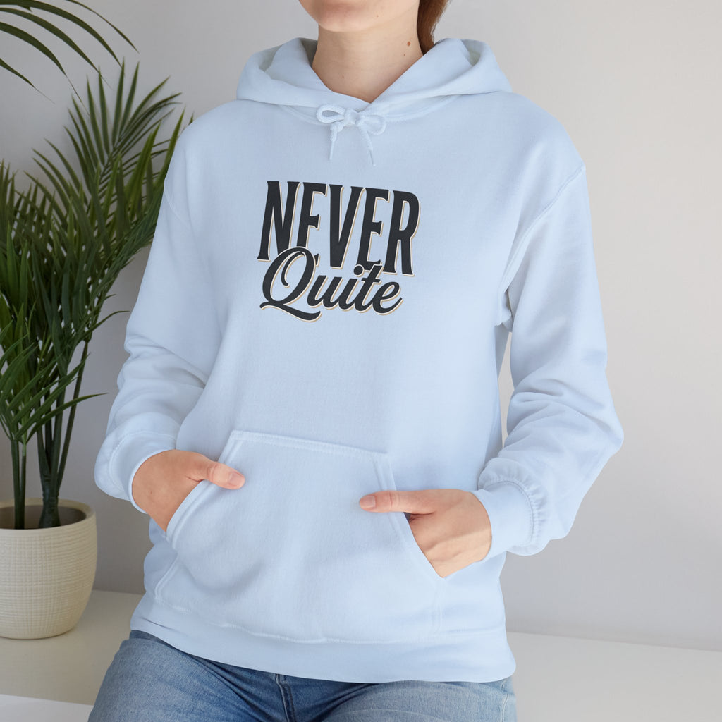 Comfy hoodie worn for everyday errands