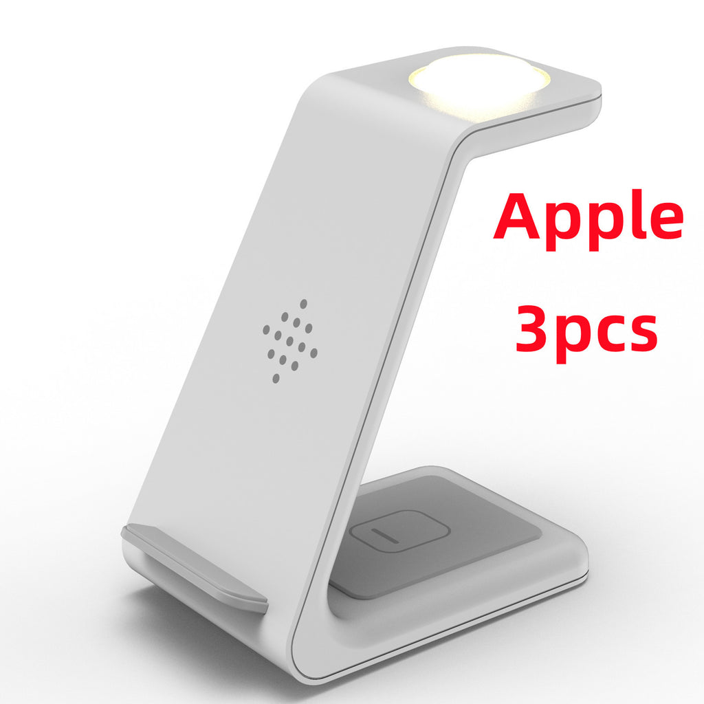 3-in-1 Wireless Charging Station – Fast Charge Dock for Phone, Watch & Earbuds