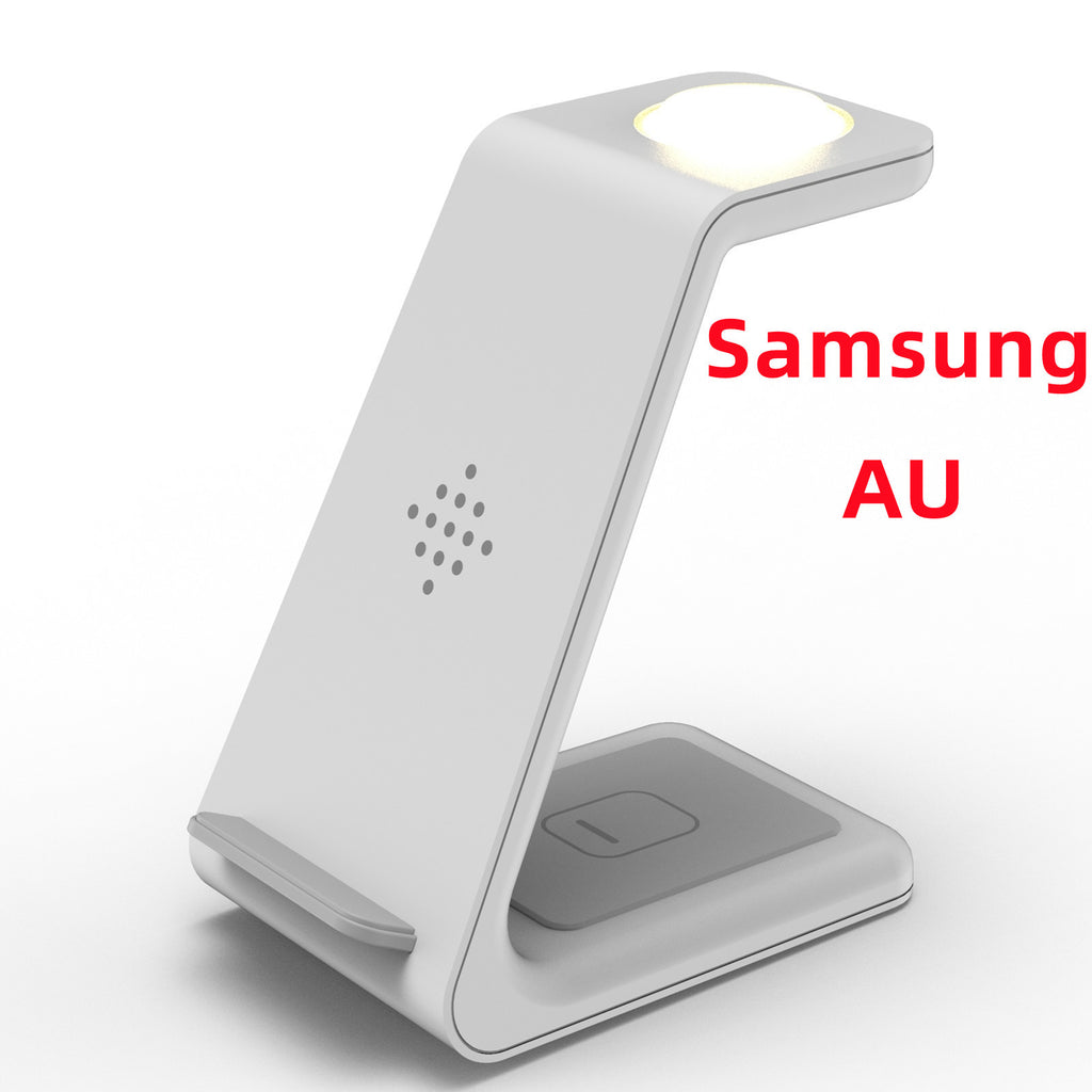3-in-1 Wireless Charging Station – Fast Charge Dock for Phone, Watch & Earbuds