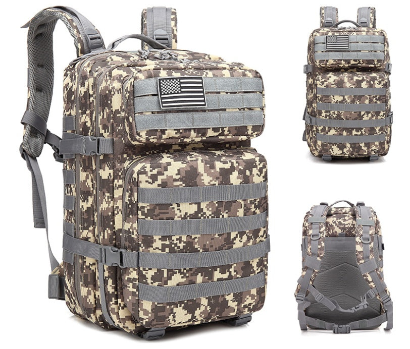 50L Tactical Outdoor Mountaineering Backpack – Military-Grade Travel & Survival Gear