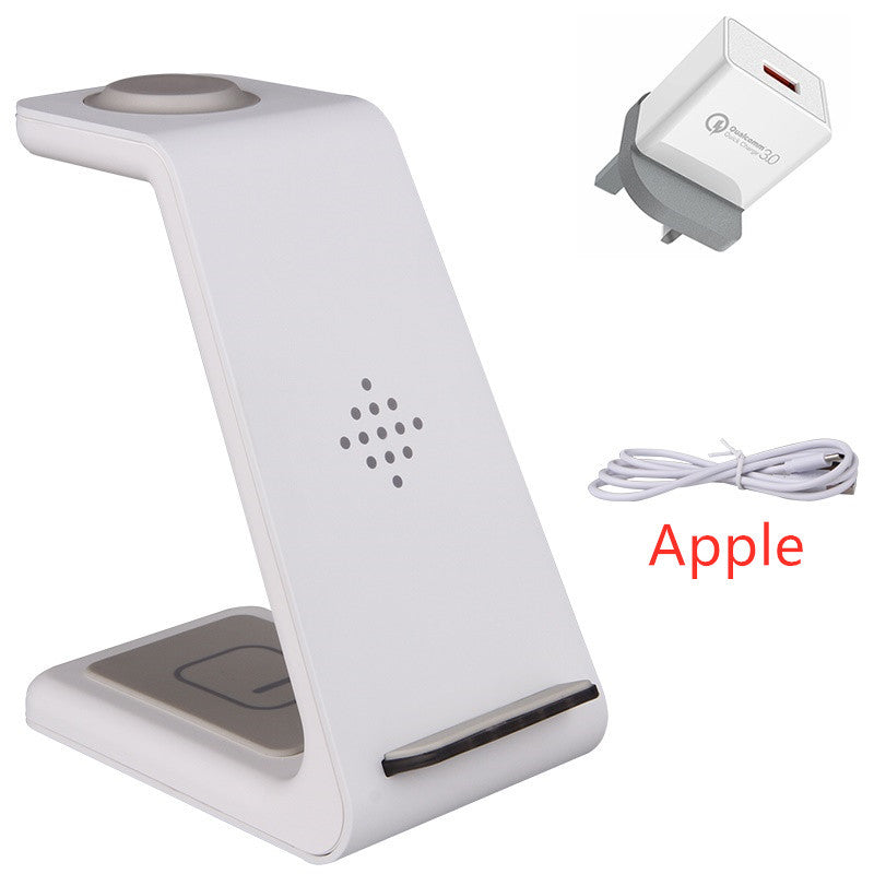 3-in-1 Wireless Charging Station – Fast Charge Dock for Phone, Watch & Earbuds