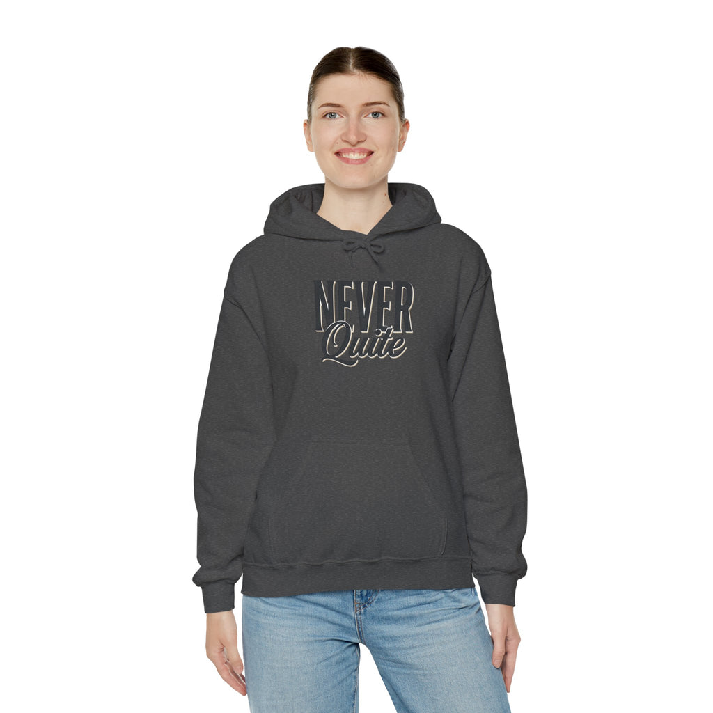 Tubular knit hoodie no side seam detail