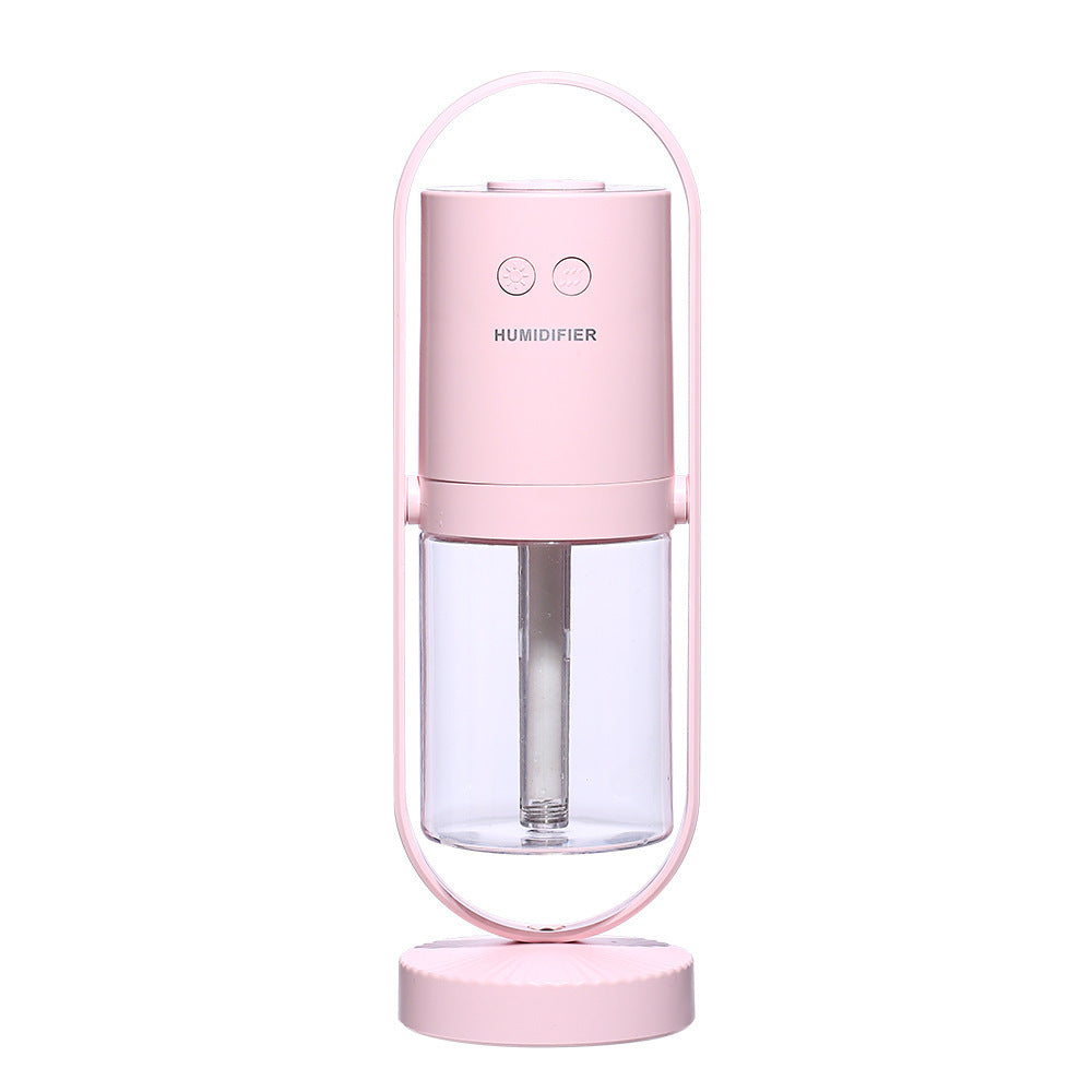 Magic Shadow USB Air Humidifier with Projection Night Light – Ultrasonic Cool Mist Maker & Mini Air Purifier for Home, Office & Car (200ML, Quiet, Portable)