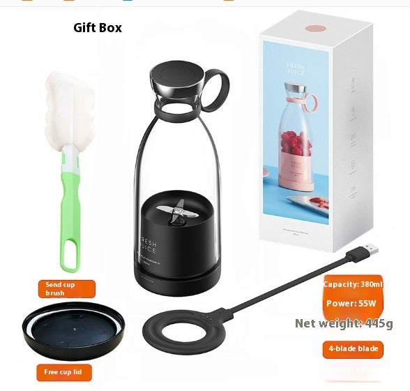 350ML Portable USB Rechargeable Juicer – Blend Anywhere, Anytime