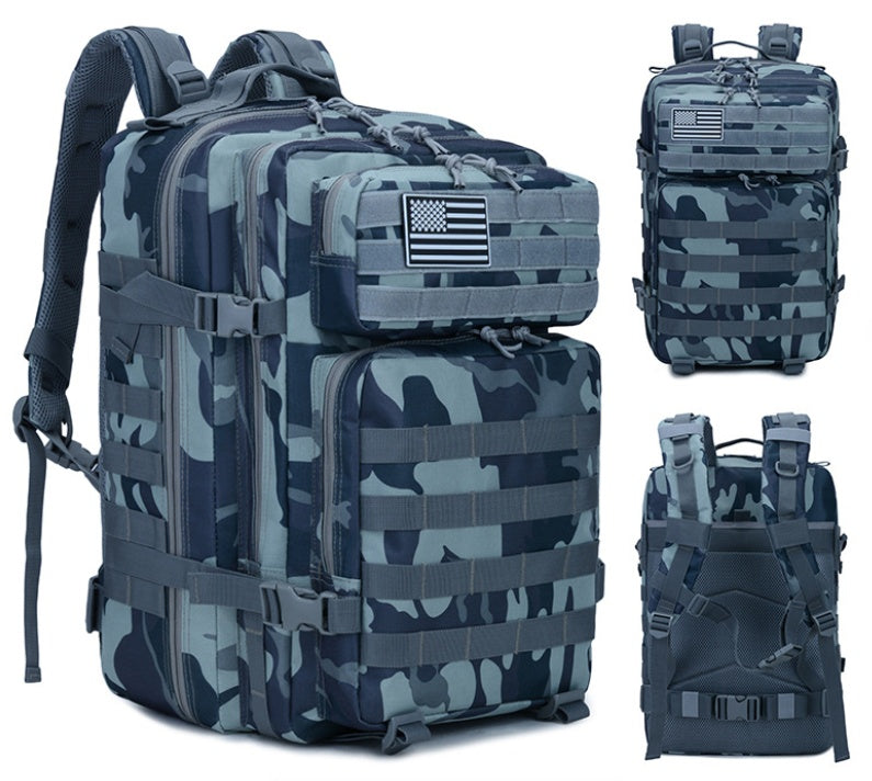 50L Tactical Outdoor Mountaineering Backpack – Military-Grade Travel & Survival Gear