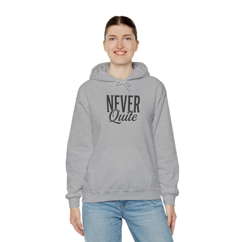 Comfy hoodie worn for everyday errands
