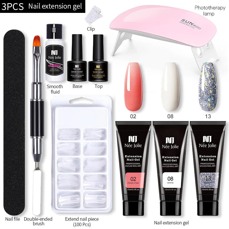 15Ml Nail Extension Adhesive Kit UV Gel