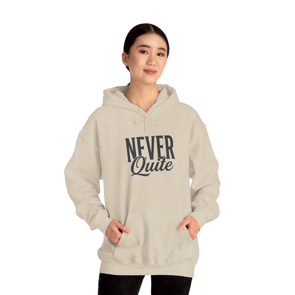 Cozy oversized hoodie styled with leggings