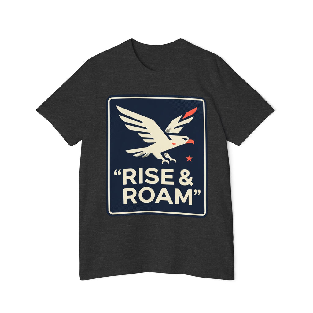 Rise & Roam Eagle T-Shirt — Vintage Americana Graphic Tee