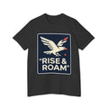 Rise & Roam Eagle T-Shirt — Vintage Americana Graphic Tee