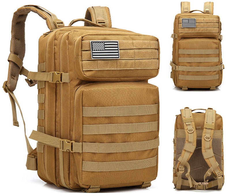50L Tactical Outdoor Mountaineering Backpack – Military-Grade Travel & Survival Gear