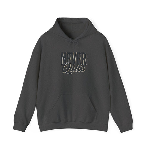 Soft fleece pullover hoodie with motivational quote for women