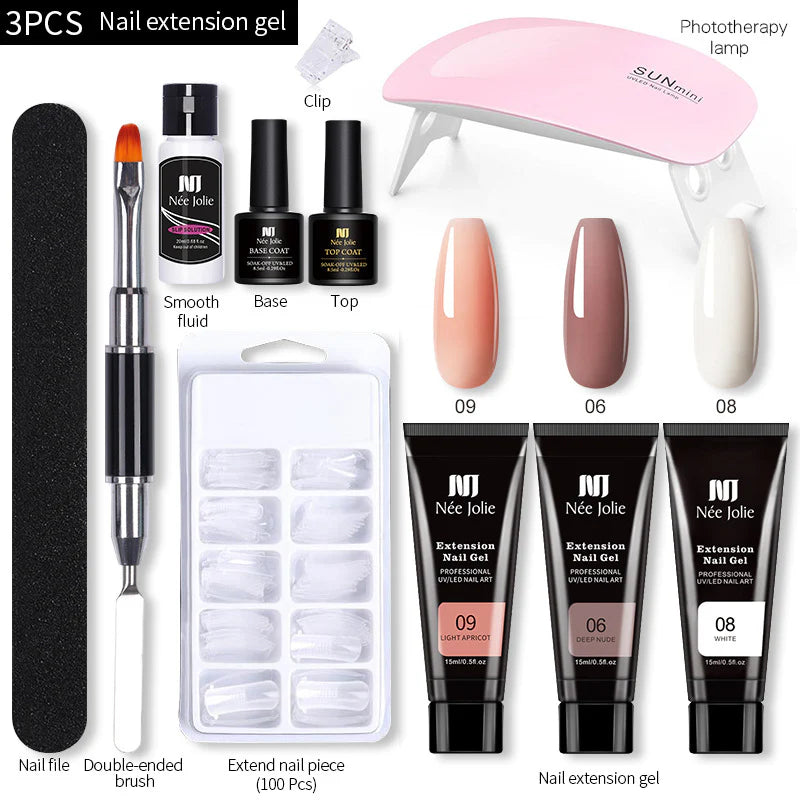 15Ml Nail Extension Adhesive Kit UV Gel
