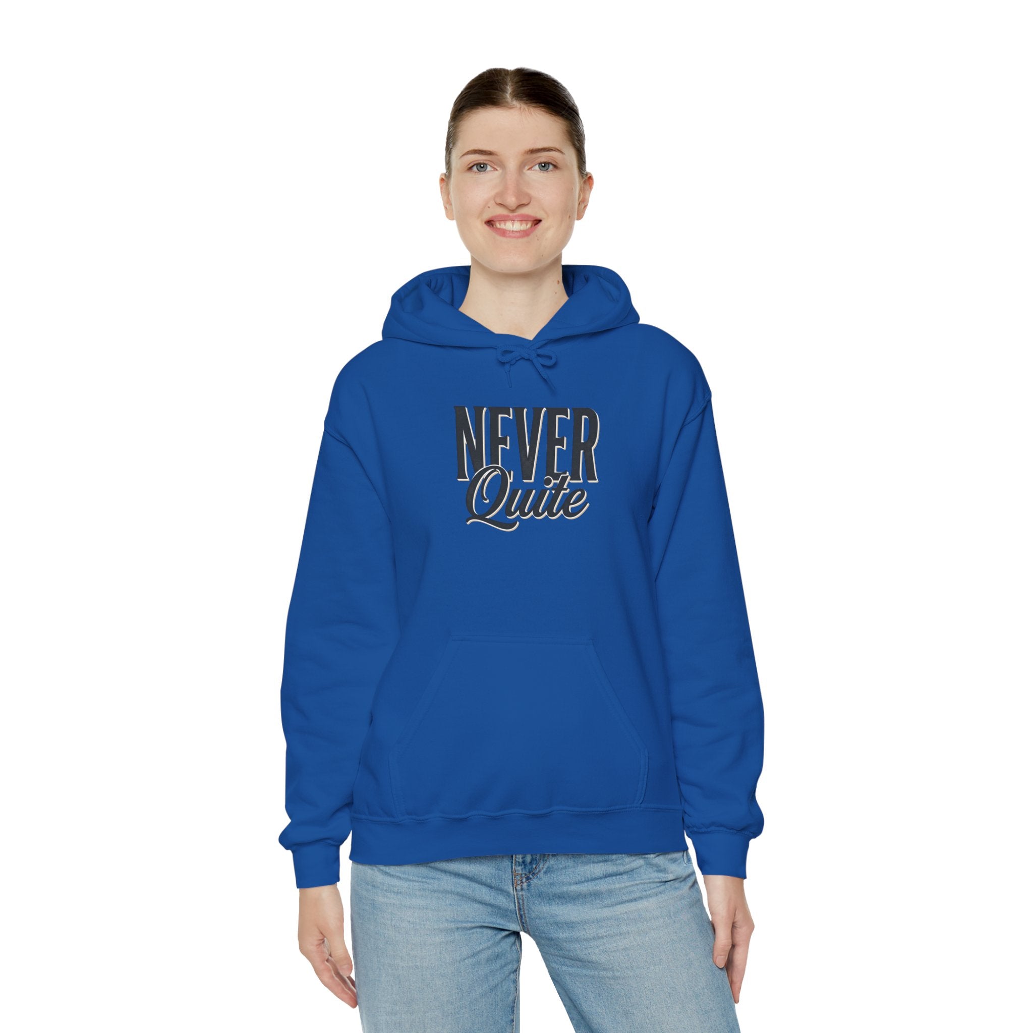 Women's motivational script hoodie product photo
