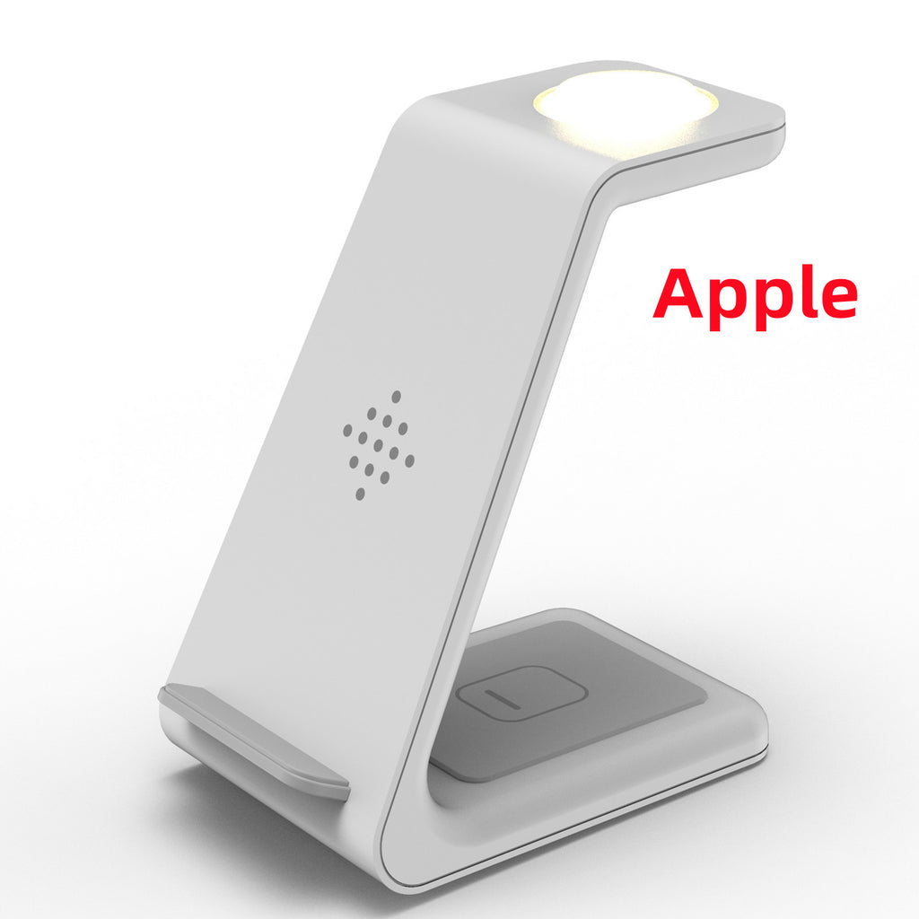 3-in-1 Wireless Charging Station – Fast Charge Dock for Phone, Watch & Earbuds