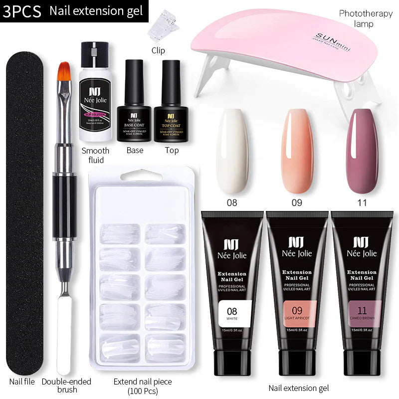 15Ml Nail Extension Adhesive Kit UV Gel