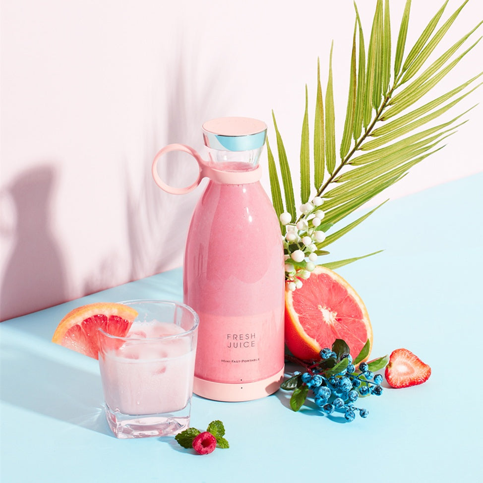 350ML Portable USB Rechargeable Juicer – Blend Anywhere, Anytime