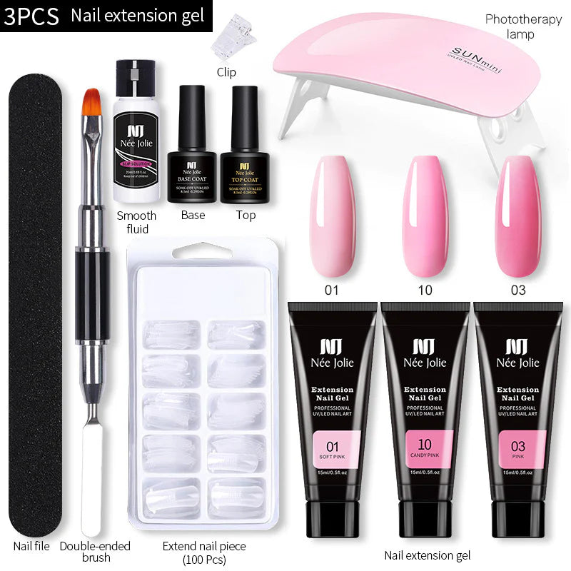 15Ml Nail Extension Adhesive Kit UV Gel
