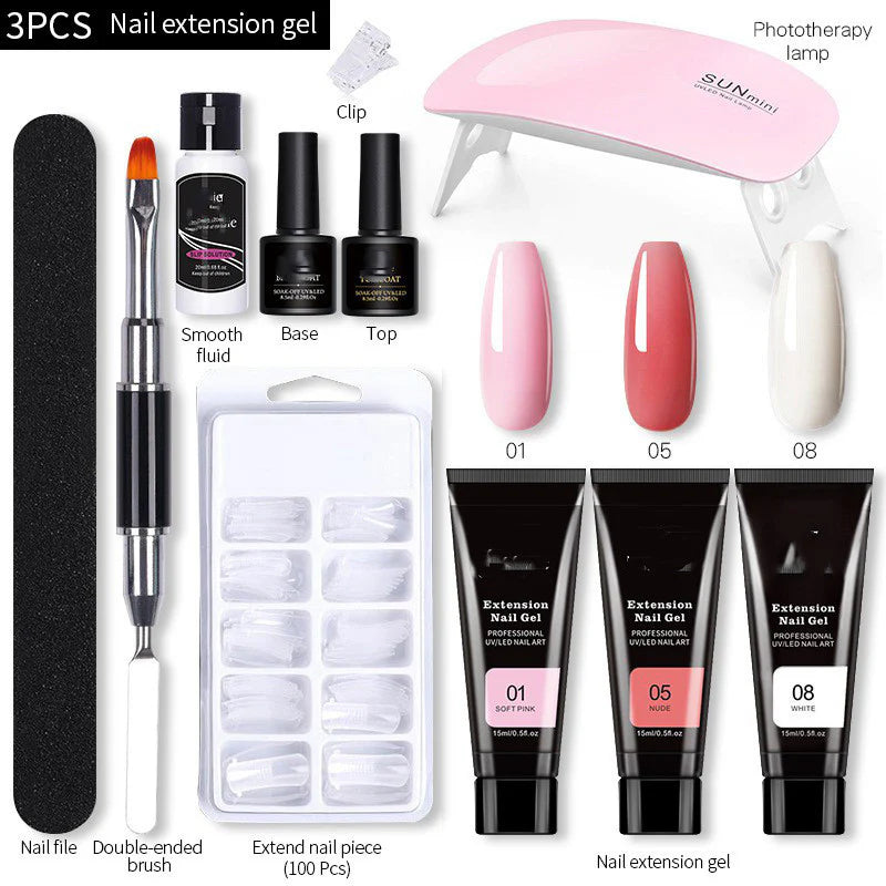 15Ml Nail Extension Adhesive Kit UV Gel