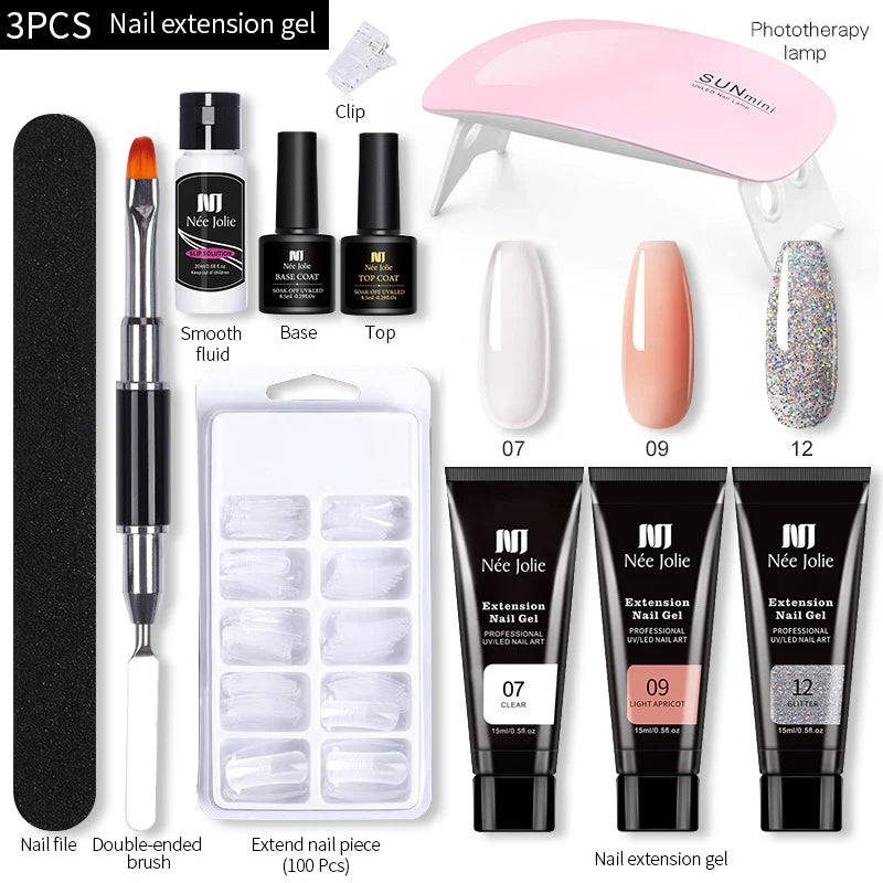 15Ml Nail Extension Adhesive Kit UV Gel